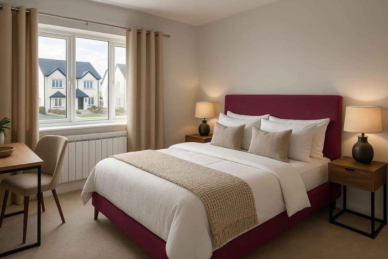 Homestay Double Bed With Private Bathroom Cork